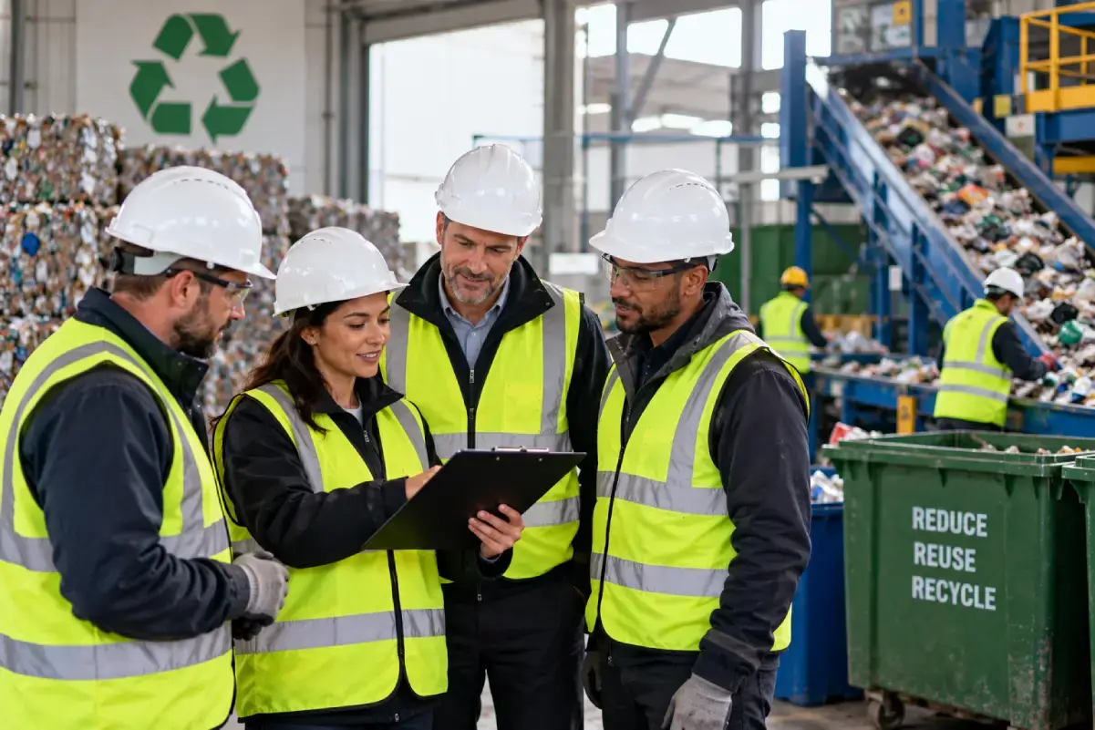 Recycling & Waste Management — service in action