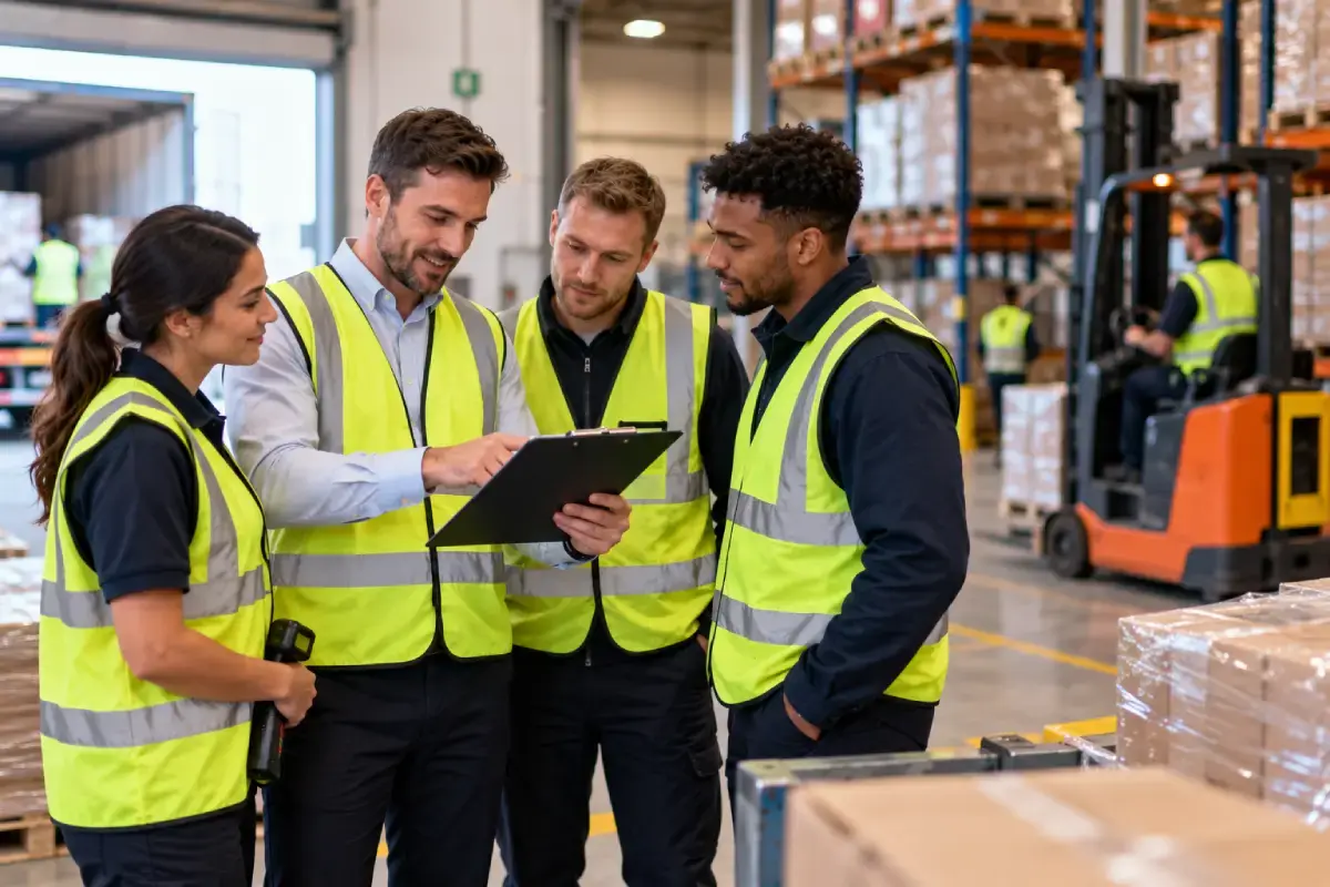 Warehouse & Logistics — service in action